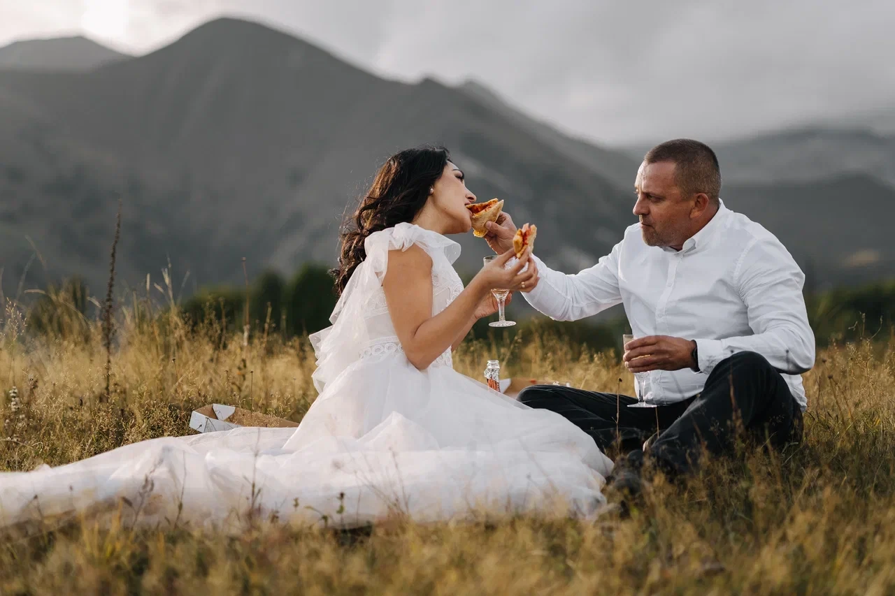 Горная свадьба в Грузии