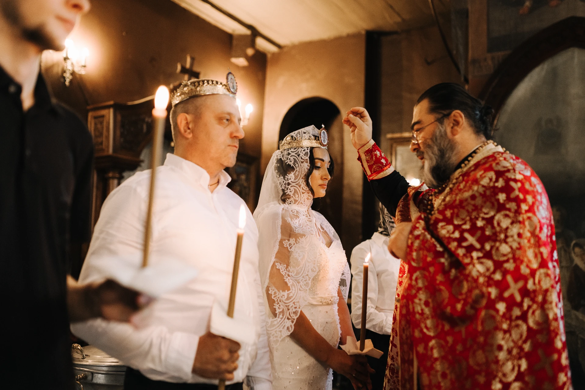 Свадьба в церкви в Грузии для иностранцев