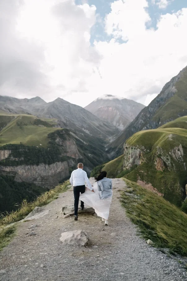 Свадьба в Грузии в горах