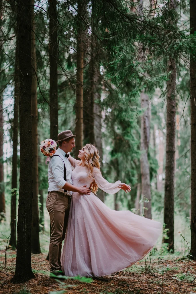 Свадьба в лесу в Грузии