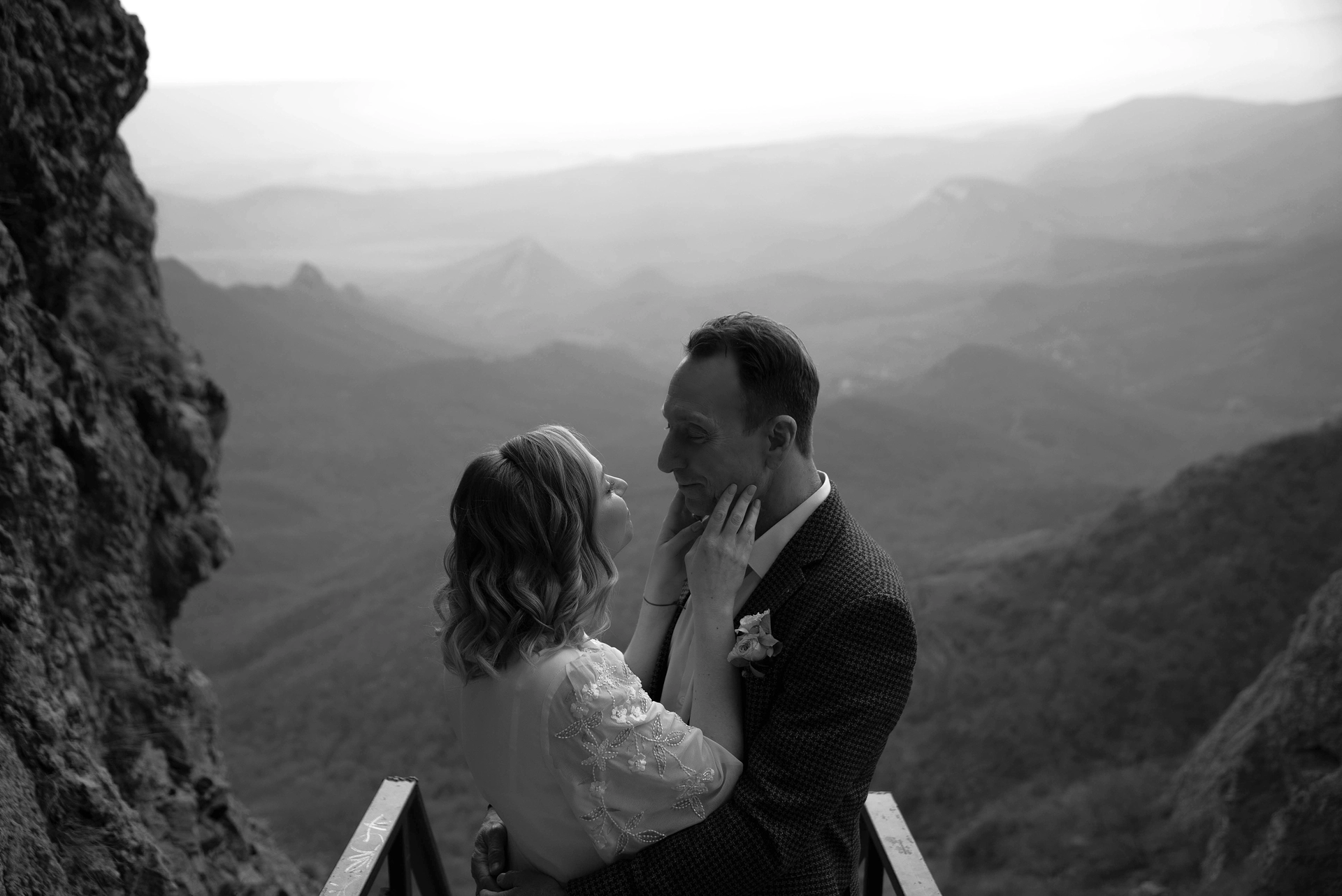Свадебная фотосессия в горах Грузии