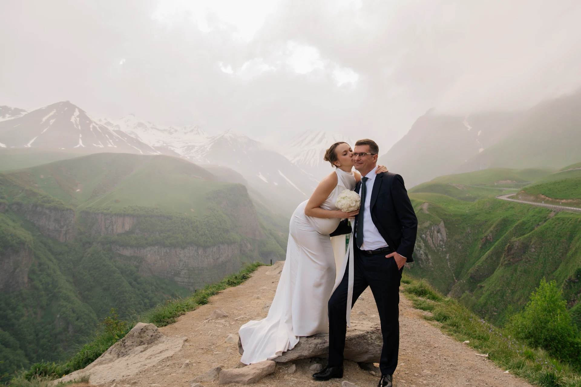 Свадьба для иностранцев в горах Грузии