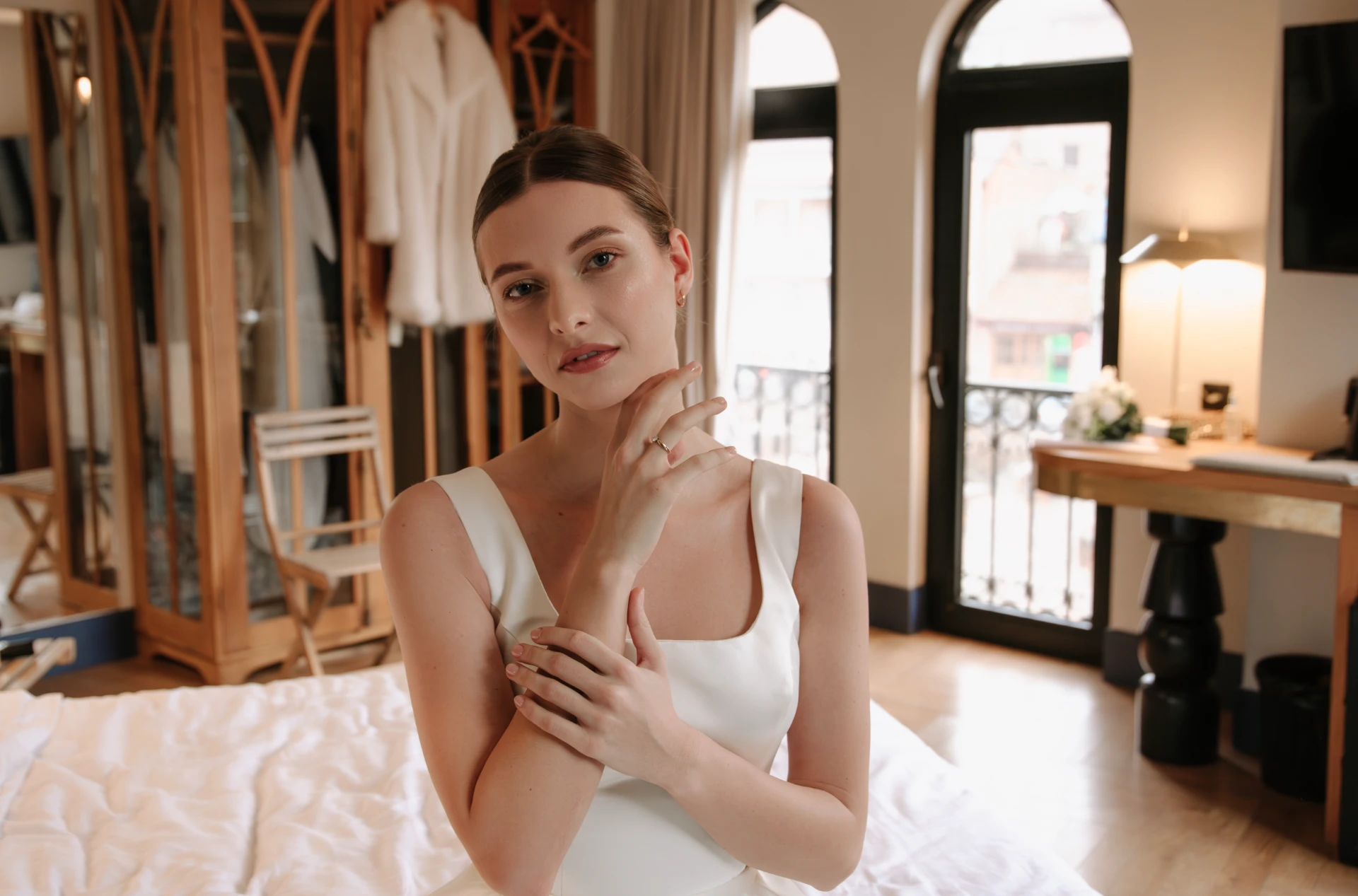 Фотосессия для невесты перед свадьбой в Грузии