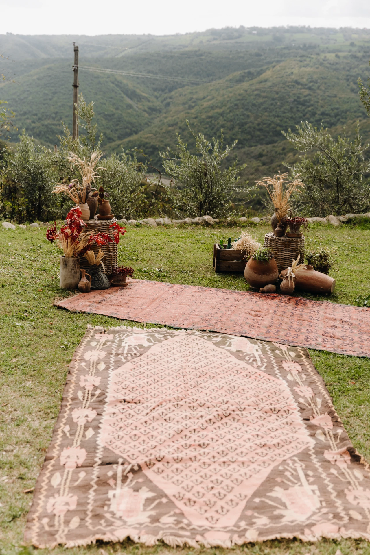 Свадебная церемония в грузинском традиционном стиле