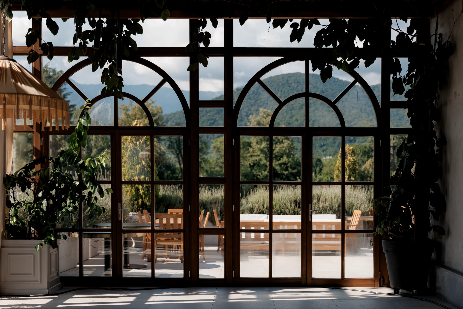 Торжество в Лопота лейк в Кахетии Грузия