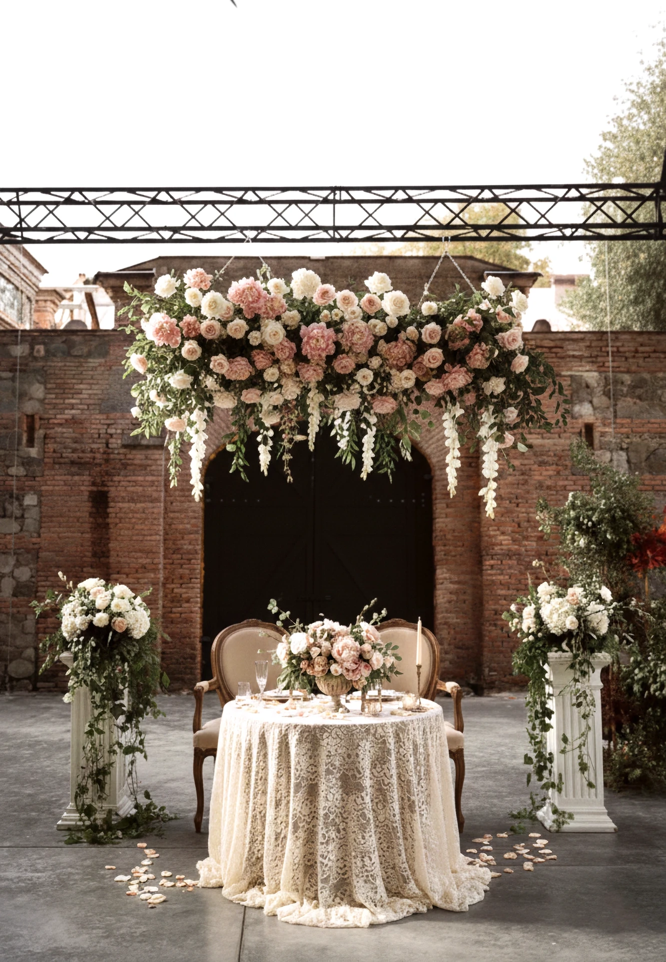 Свадебные декор в Tsinandali Radisson Collection в Грузии