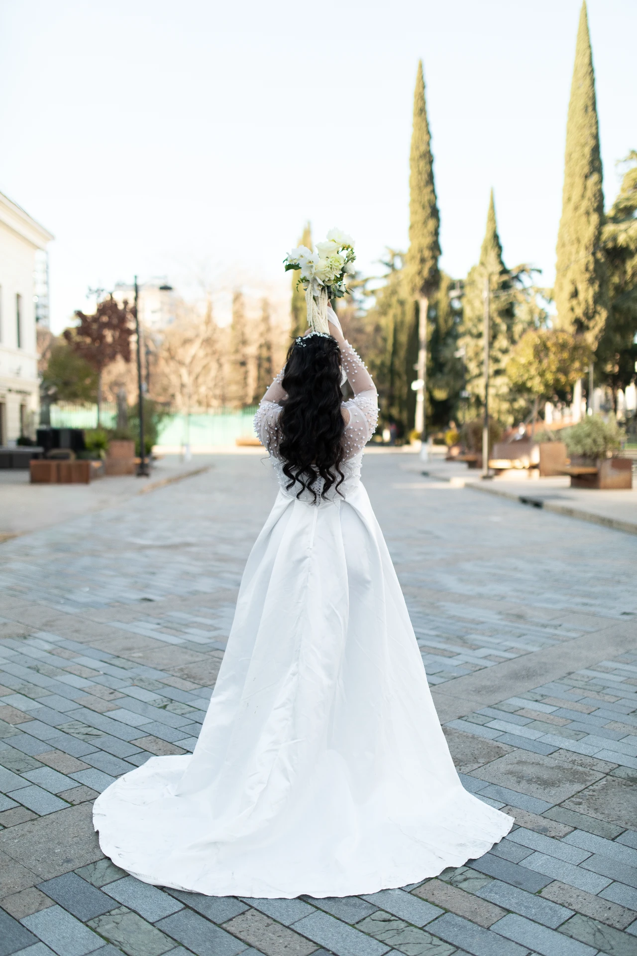 Свадебная фотосессия пары из Марокко в Тбилиси