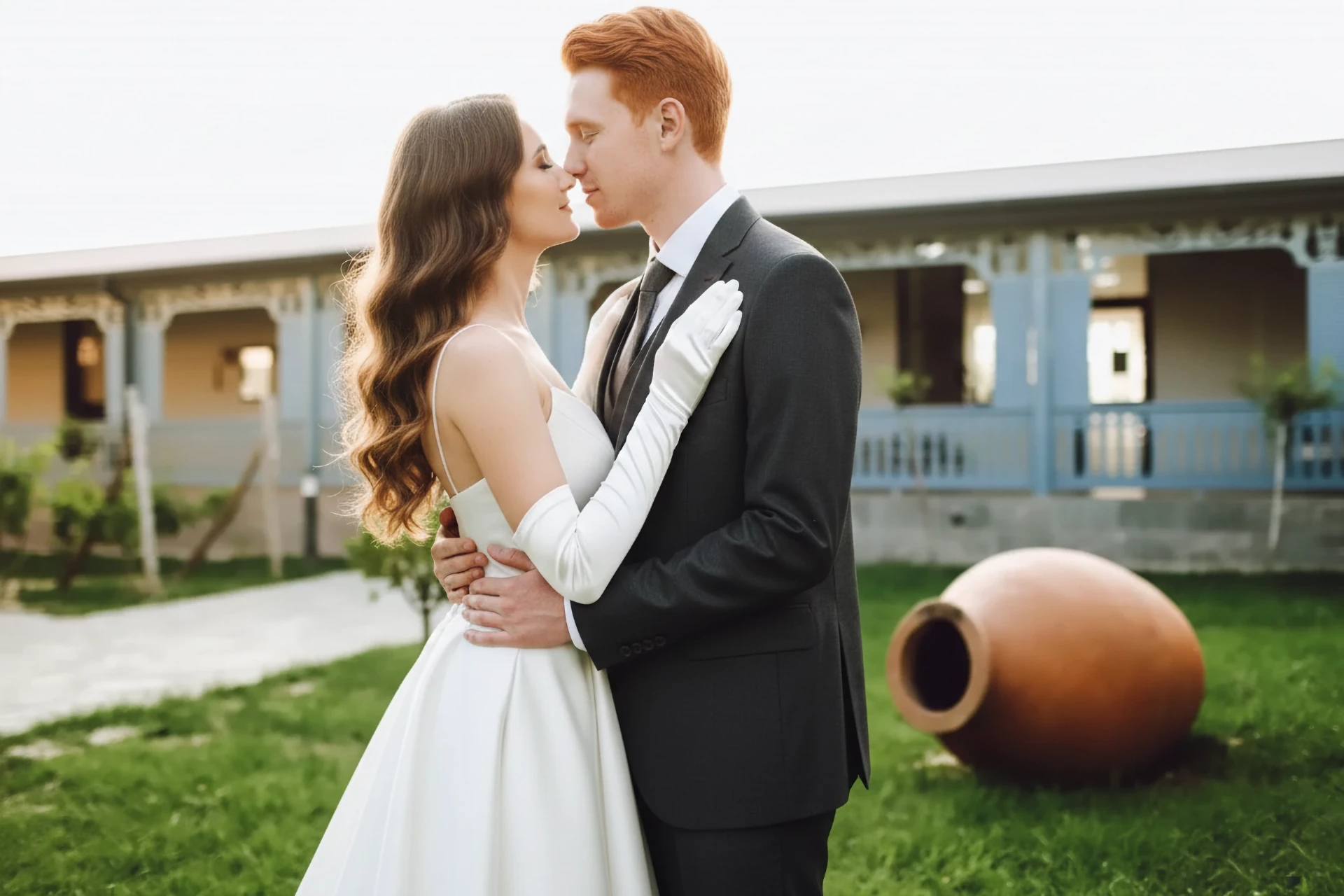 Свадьба на винограднике Guramishvili’s Marani в Грузии