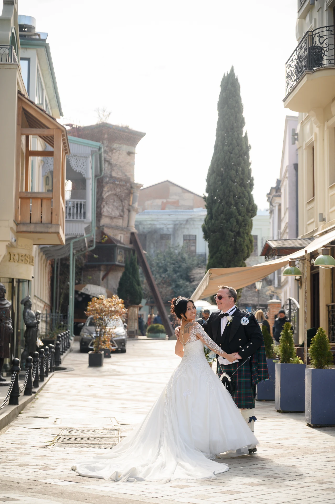 организация свадьбы в Гудаури для иностранных пар