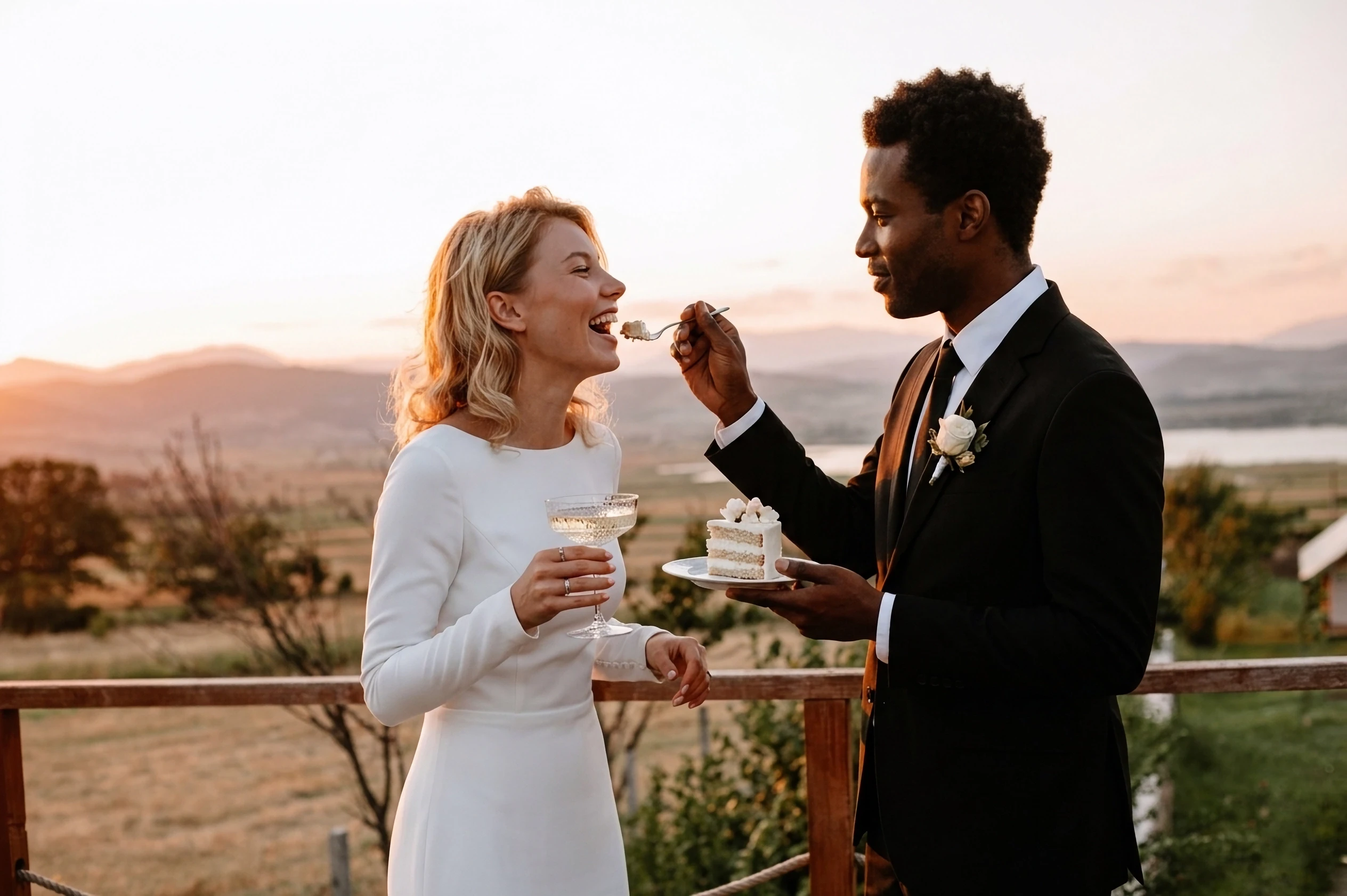 Свадебная фотосессия рядом с Тбилиси в Salty Garden для иностранных граждан