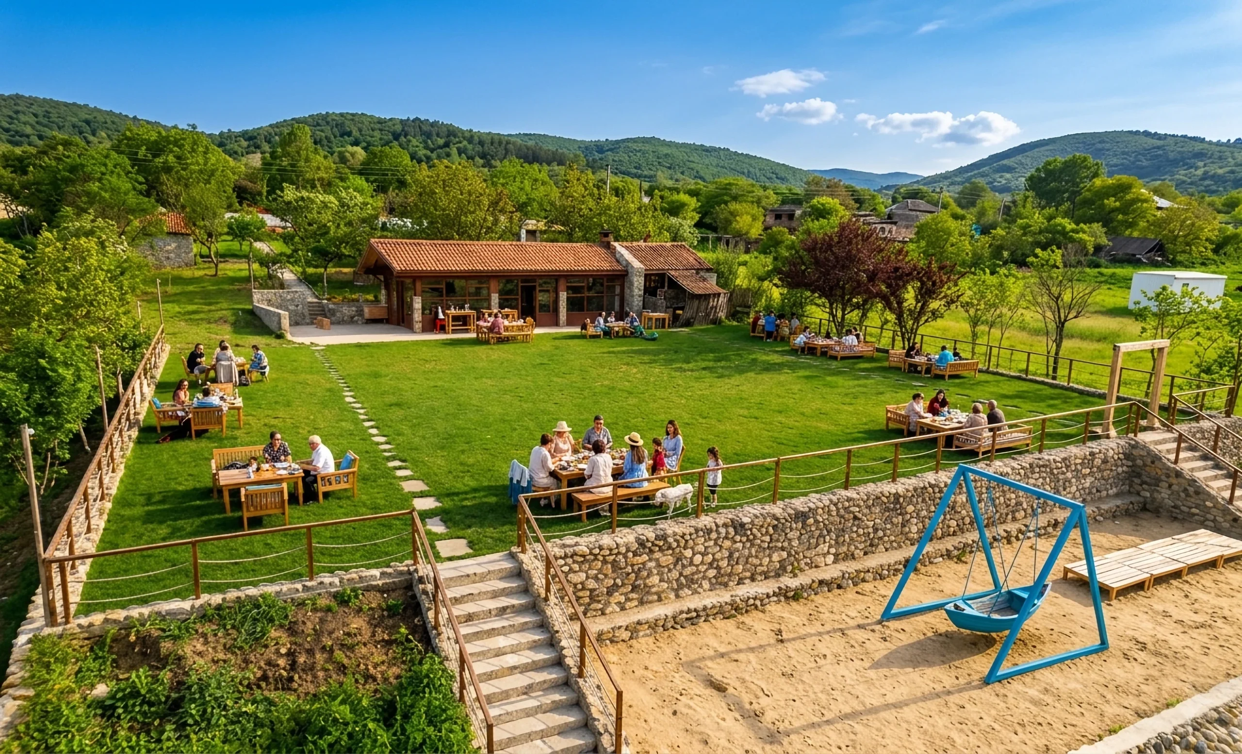 Организация свадьбы рядом с Тбилиси в Salty Garden для пар из за границы