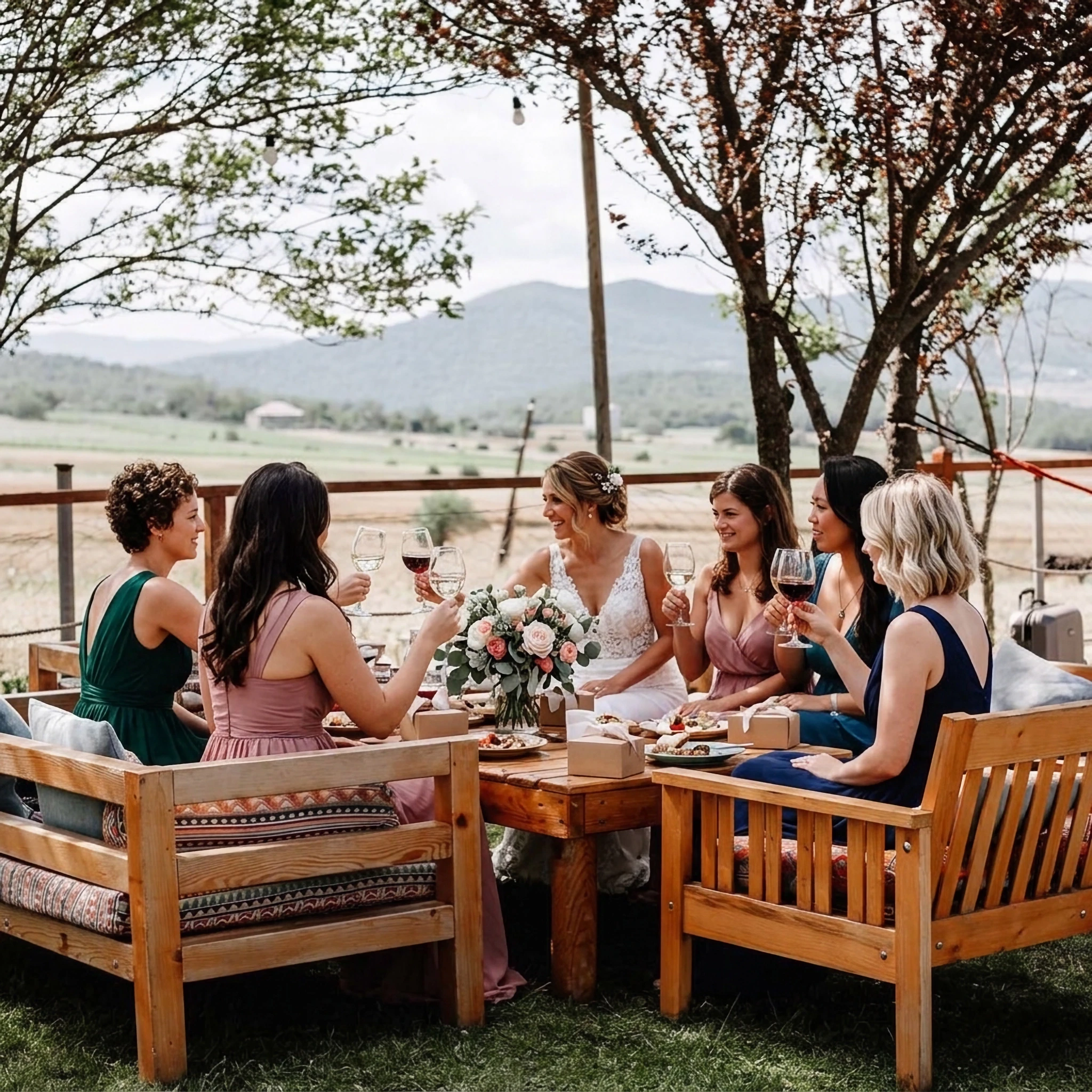 Свадебная фотосессия в Salty Garden в Грузии для иностранных пар