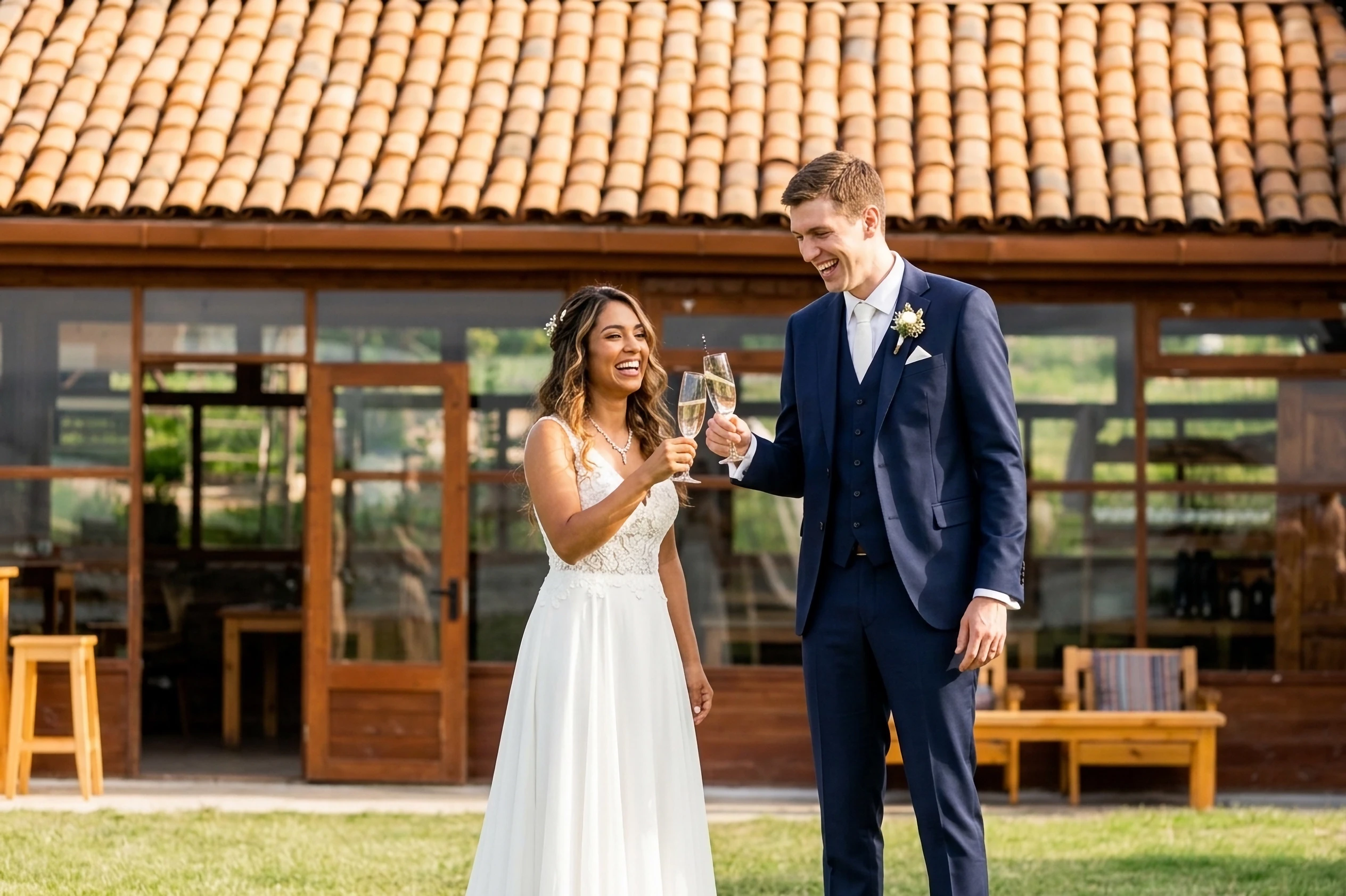 Заключение брака в Salty Garden Грузия для иностранцев в кемпинге