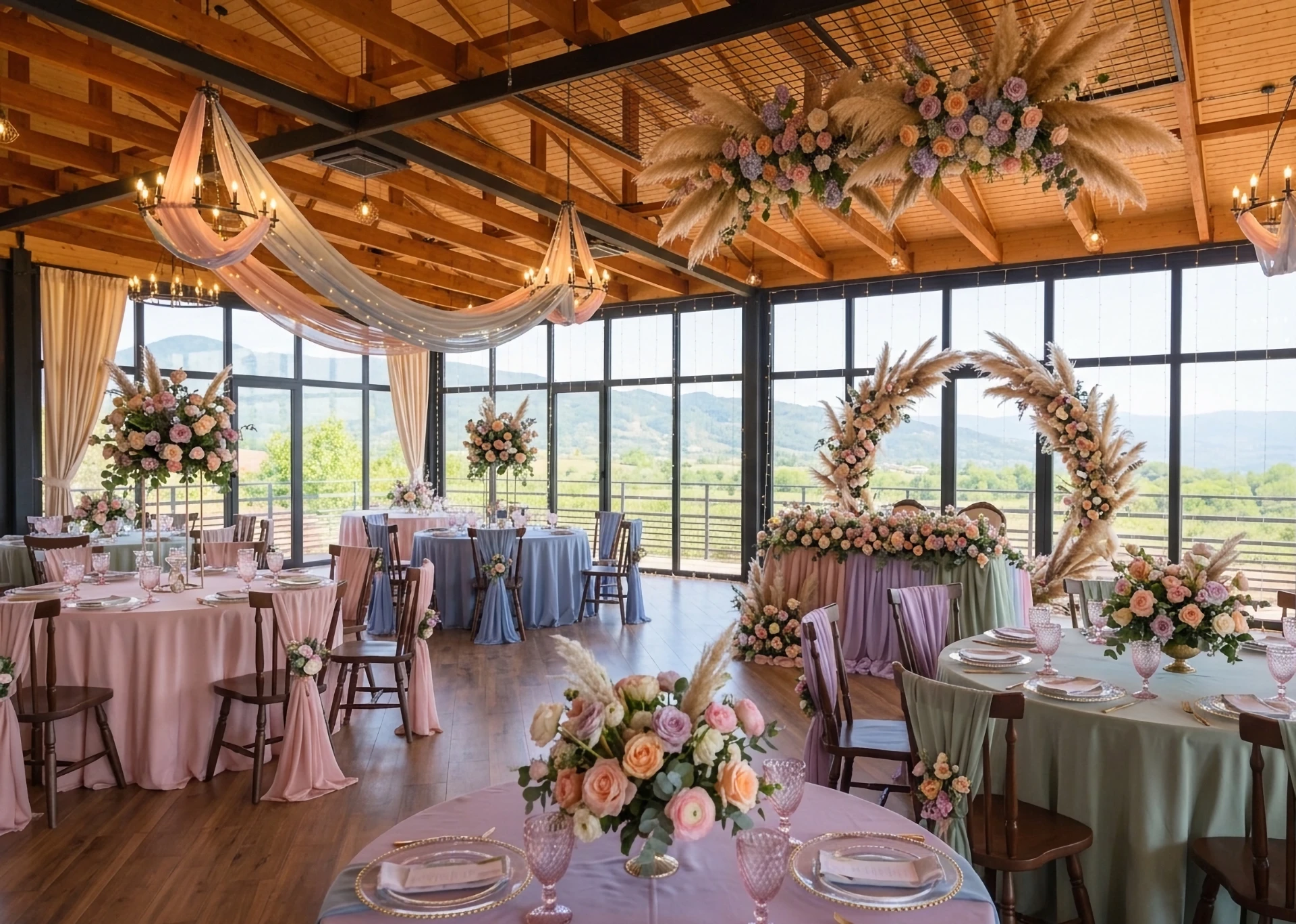 Свадебное торжество на винодельне In Gremi в Грузии