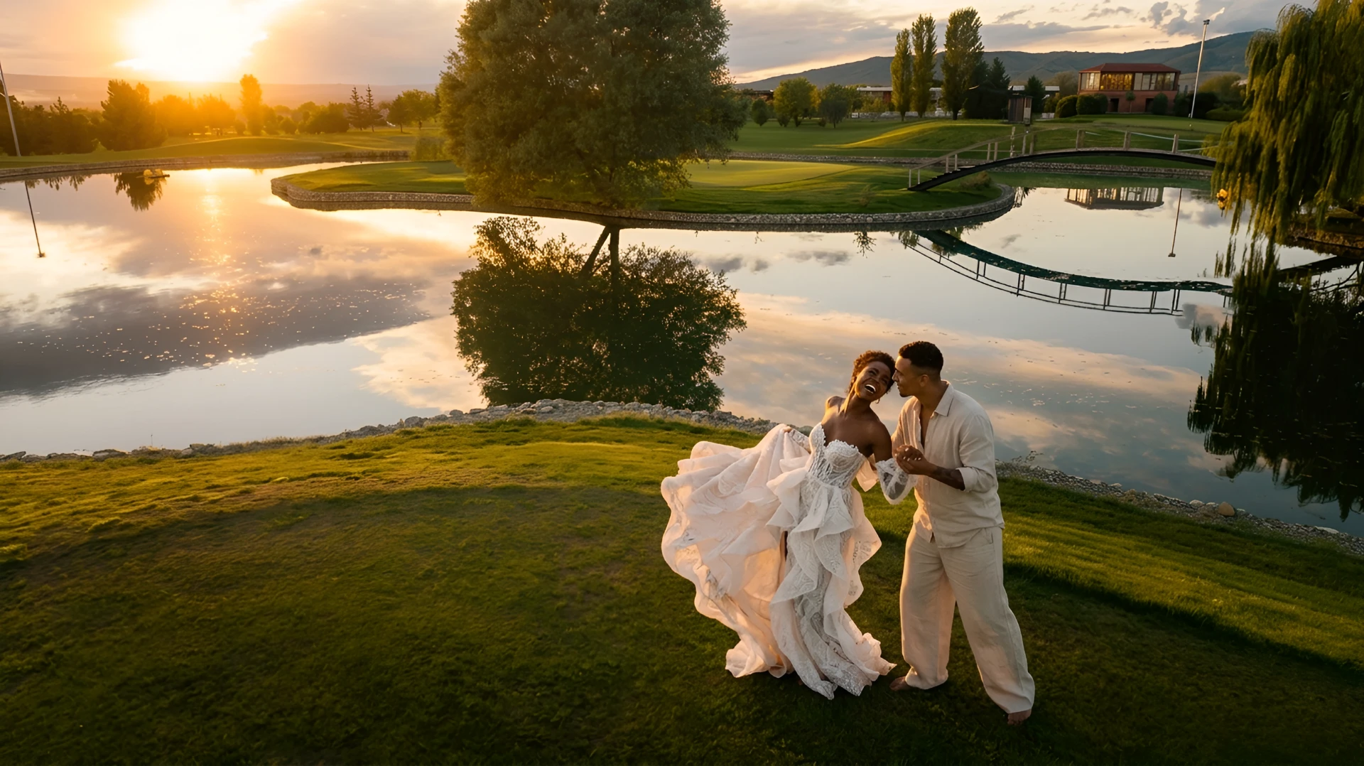 Свадьба для иностранцев в Ambassadori Kachreti Golf Resort