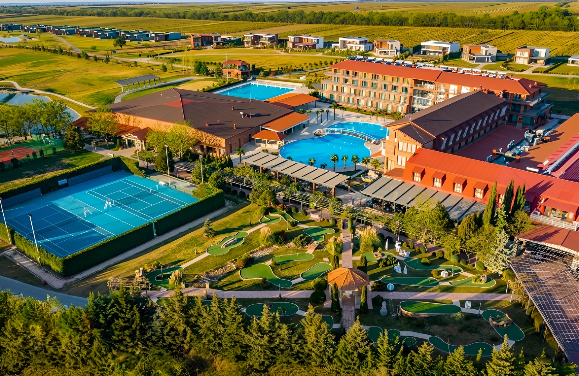 Свадьба в Кахетии в Ambassadori Kachreti Golf Resort